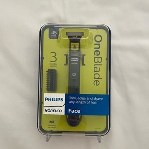 Philips Black and Gray Shaver for Precision Grooming